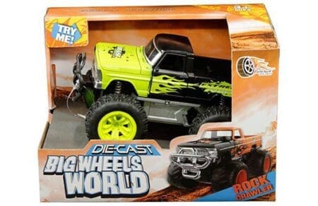 InfoTech Big Wheels World Die-Cast Truck 8" in Try Me box  (Friction Powered)