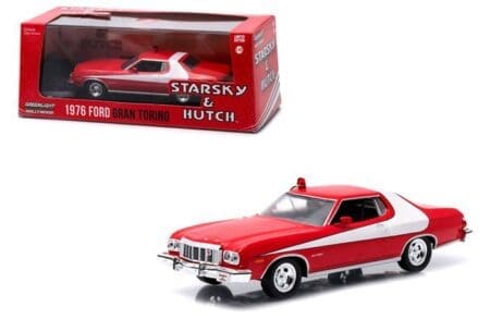 Greenlight 1:43 Hollywood Starsky & Hutch 1976 Ford Gran Torino Red