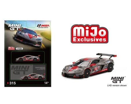 Mini GT 1:64 Mijo Exclusive Chevy Corvette C8.R #3 - 2021 IMSA Sebring 12 Hrs
