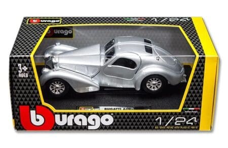 Bburago 1:24 Bugatti  Atlantic (Silver)
