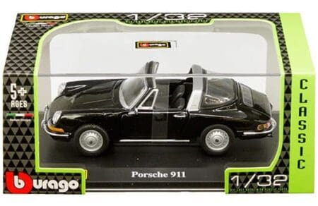 Bburago 1:32 Plastic Case - Classic- 1976 Porsche 911 - Black
