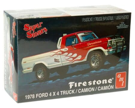 AMT Model Kit 1:25 1978 Ford 4x4 Truck Super Stones Firestone