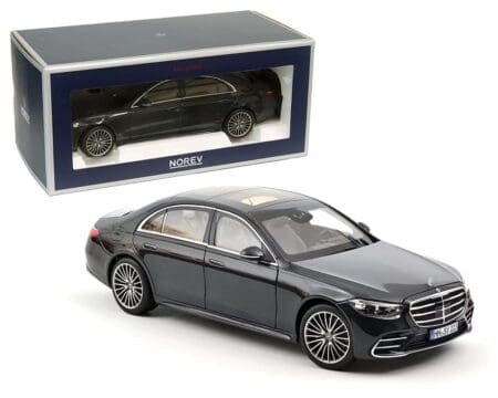 Norev 1:18 2021 Mercedes-Benz S Class AMG (Anthracite Blue Metallic)