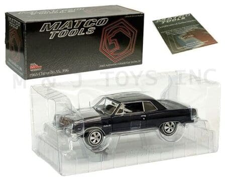 Racing Champions 1:18 1965 Chevrolet Chevelle SS 396 Black MATCO TOOLS