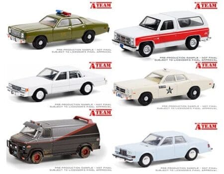 GL 1:64 HW Special The A-Team TV Series Assortment