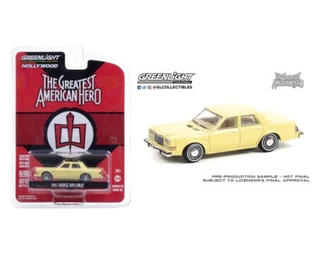 GL 1:64 HW Ser 32 - Greatest American Hero 81 Dodge Diplomat