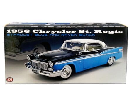 ACME 1:18 1956 Chrysler St. Regis (Stardust Blue and Raven Black) 1 of 750