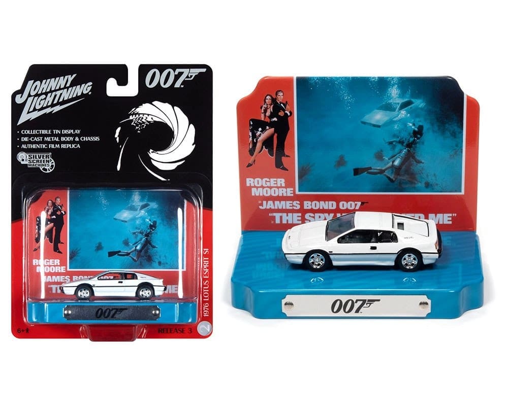Johnny Lightning 1/64 Scale 261-02 - Ford Mustang Bond 007 Johnny Lightning 1/64 Scale 261-02 - Ford Mustang Bond 007