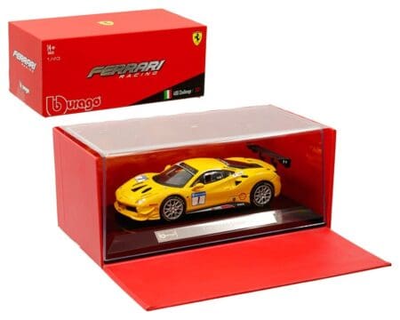 Bburago 1:43 Ferrari Racing - 488 Challenger 2017 - Yellow