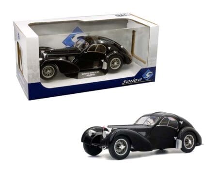 Solido 1:18 1937 Bugatti Atlantic Type 57SC Black