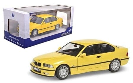 Solido 1:18 BMW 1994 E36 M3 Coupe - Yellow