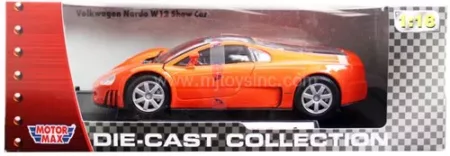 Motormax 1:18 Volkswagen Naro W12 Show Car Orange