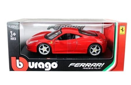 Bburago 1:24 Ferrari 458 Italia -  Ferrari Race & Play