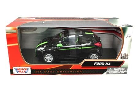 Motormax 1:24 Ford KA Black