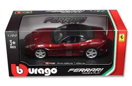 Bburago 1:24 Ferrari Race & Play - Ferrari California T Closed Top (Red)