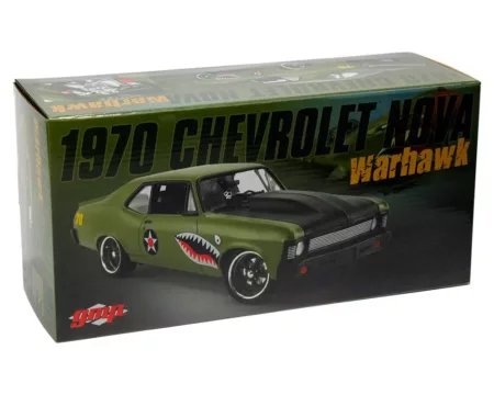 GMP 1:18 1970 Chevrolet Nova Warhawk (Green) Limited 1 of 516