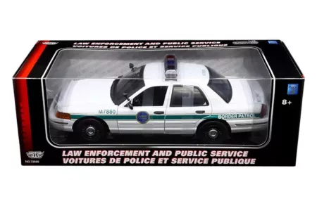 Motormax 1:18 2001 Ford Crown Victoria Law Enforcement Border Patrol