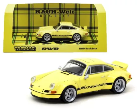 Tarmac Works 1:64 RWB Backdate (Yellow) - Hobby64