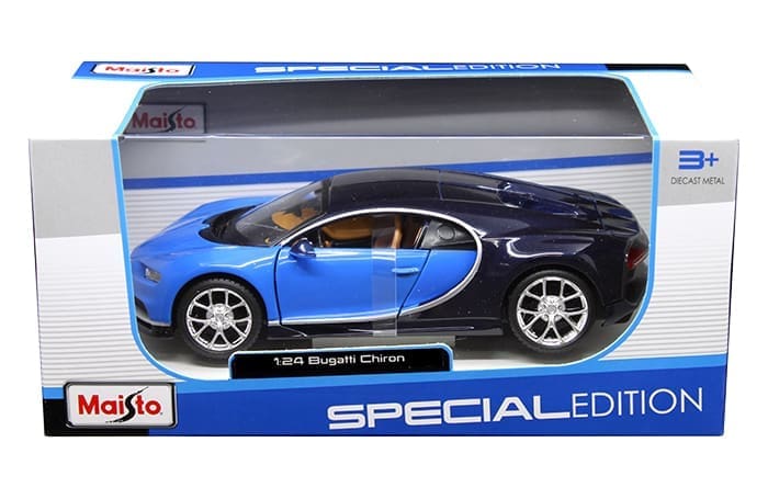 Maisto 1:24 Bugatti Chiron - Special Edition - M & J Toys Inc. Die-Cast