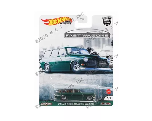 Hot Wheels 1:64 Car Culture 2021 B - Fast Wagons Volvo