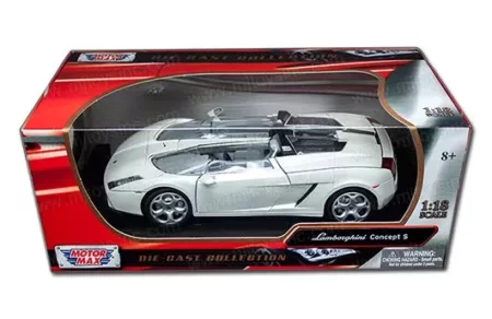 Motor Max 1:18 Lamborghini Concept S White