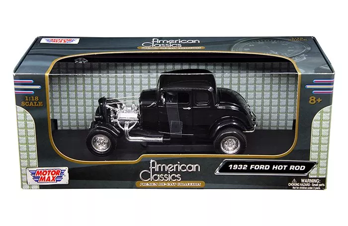 Motormax 1:18 Scale 1932 Ford Coupe Diecast Model Car 73172