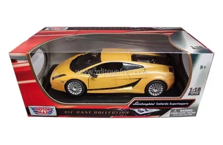 Motormax 1:18 Lamborghini Gallardo Superleggera (yellow)