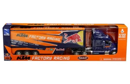 New Ray 1:32 Peterbilt 387 Red Bull KTM Factory Racing Truck - Long Haul Trucker