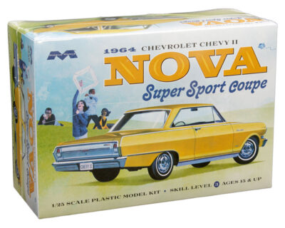 Moebius 1964 Chevy Nova Super Sport Coupe Model Kit