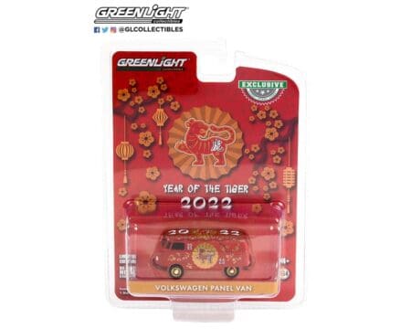 Greenlight 1:64 Volkswagen Panel 2022 Chinese New Year Of The Tiger - Hobby Exclusives