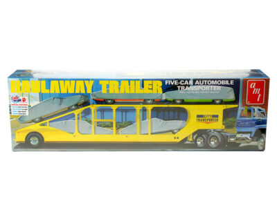 AMT Haulaway Trailer Five Car Automobile Transporter modle kit