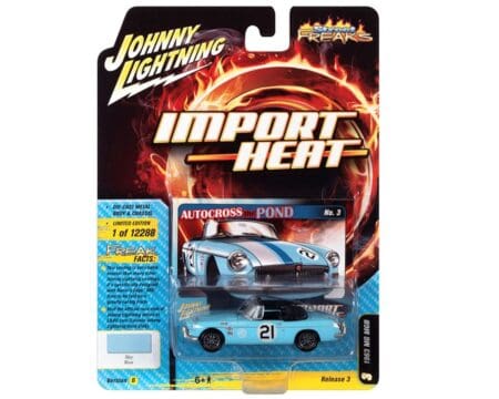 Johnny Lightning 1:64 Street Freaks 2021 Release 3 - 1963 MGB Blue Solid Pack