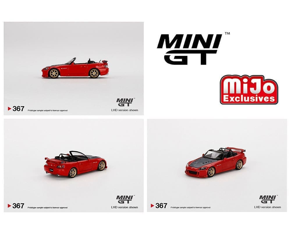 ミニカー MINI GT Honda S2000 Mugen Monte Carlo MINI GT 1:64 Model Car Honda S2000 (AP2) Mugen Monte Carlo