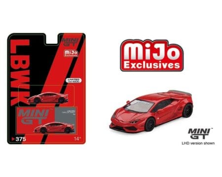 Mini GT 1:64 LB WORKS Lamborghini Huracan ver. 2 (Red) - MiJo Exclusives