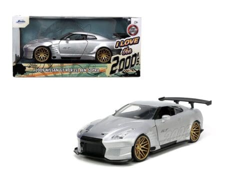 Jada 1:24 2009 Nissan GT-R ( R35) -I Love the 2000's - Hollywood Ride