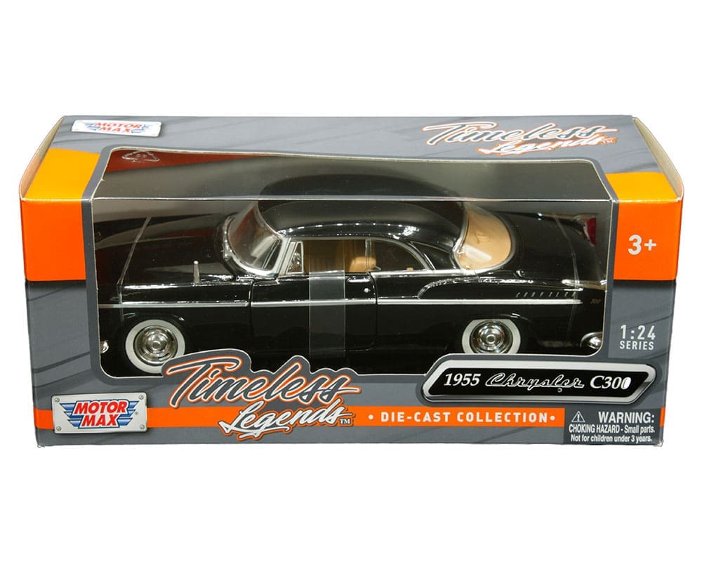 Motormax 1:24 1955 Chrysler C300 - Timeless Legends - M & J