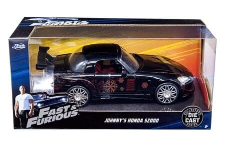 Jada 1:24 Johnny's Honda S2000 -Black - Fast & Furious