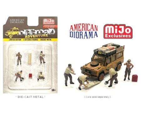 American Diorama 1:64 Off-Road Adventure Figure Set - MiJo Exclusives