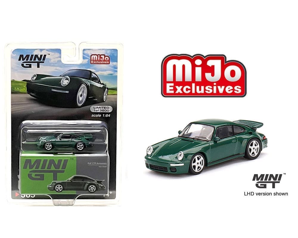 Mini GT 1:64 RUF CTR Anniversary Irish Green - Mijo Exclusives - M