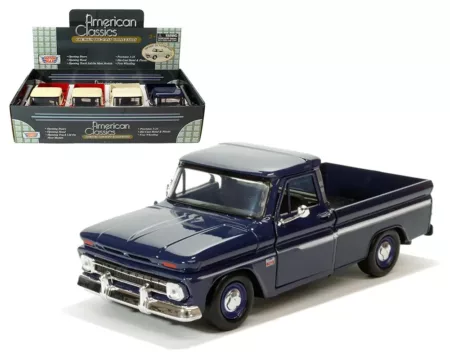 Motor Max 1:24 1966 Chevrolet C10 Fleetside Pickup - American Classics
