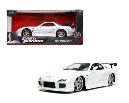 Jada 1:24 1993 Mazda RX-7 FD3S Wide Body HKS - Fast & Furious