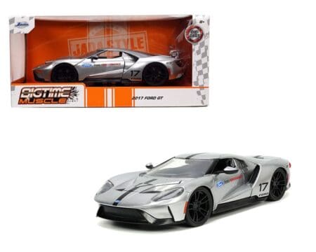 Jada 1:24 2017 Ford GT (Silver) - Bigtime Muscle
