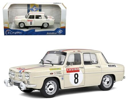 Solido 1:18 Renault 8 Gordini 1300 Rally Monte-Carlo Historical 2014 - #8 J.Ragnotti/M.DuVernay