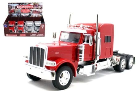 New Ray 1:32 Peterbilt 389 Cab - Long Haul Truckers - Display Tray Set of 4