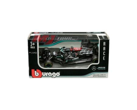 Bburago 1:43 Mercedes-AMG F1 W12 E Performance #77 Valtteri Bottas - Race