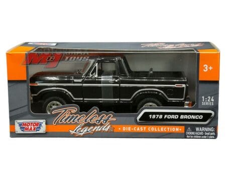 Motormax 1:24 1978 Ford Bronco Custom - Timeless Legends