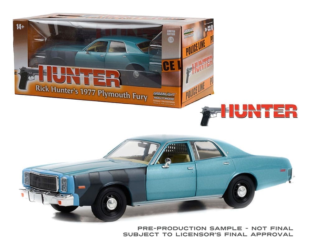 Greenlight 124 Sergeant Rick Hunter’s 1977 Plymouth Fury Hunter
