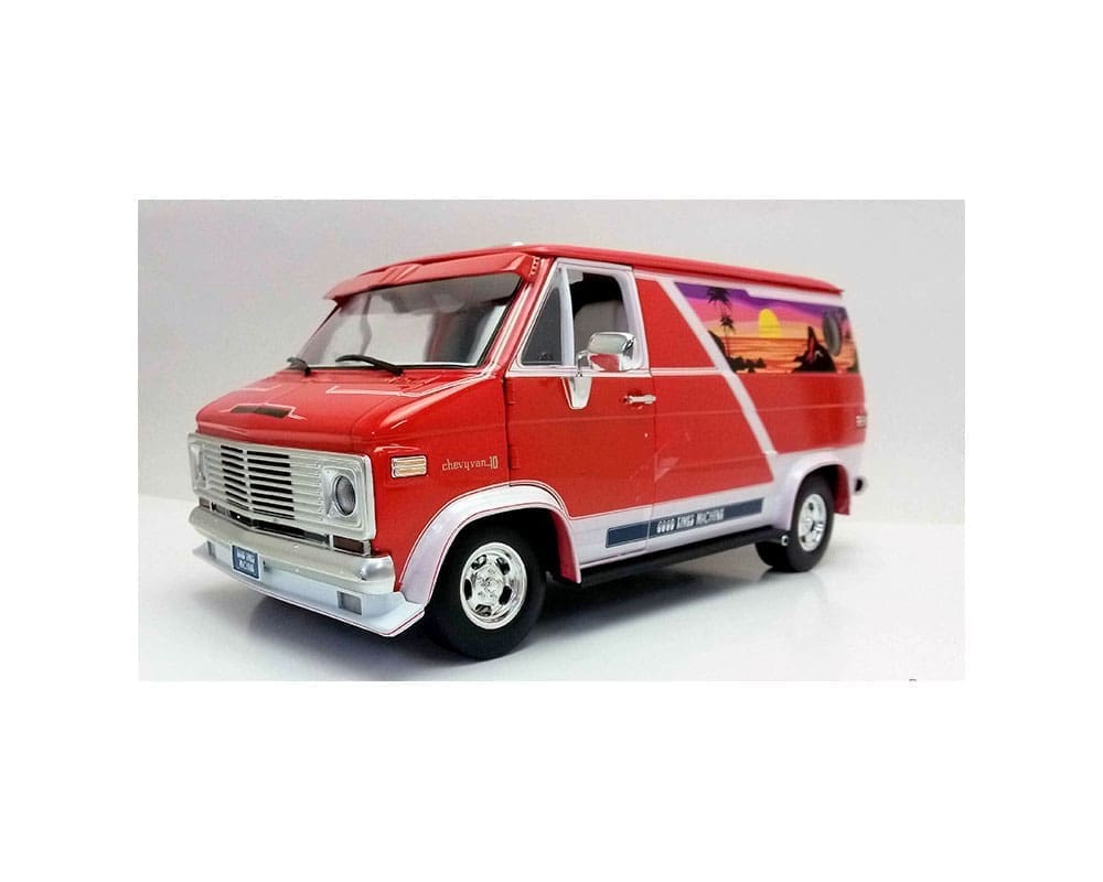 ACME 1:18 1976 Chevrolet G-Series Van Good Times Machine