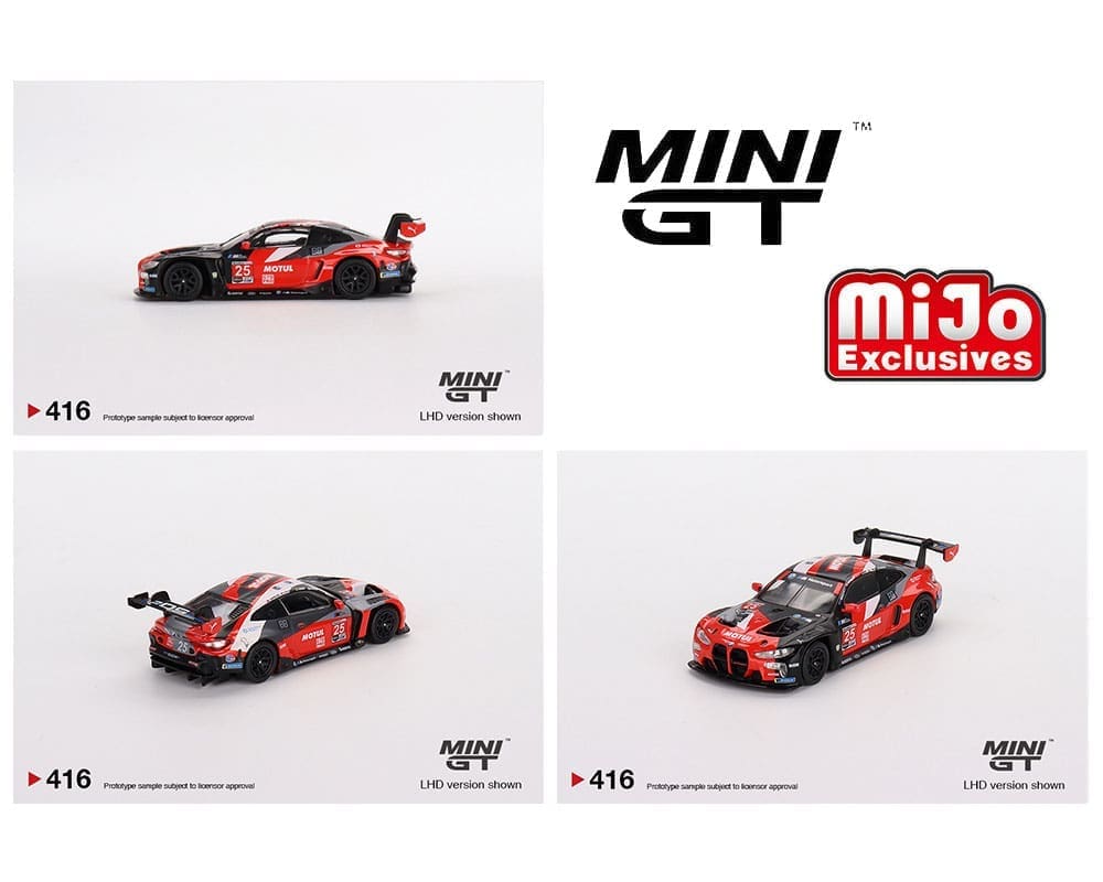 ミニカー MINI GT BMW M4 GT3 #25 MINI GT Team RLL MINIGT.com – Welcome to the World of 1:64!