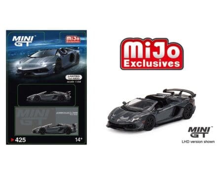 Mini GT 1:64 Lamborghini Aventador SVJ Roadster Griglo Telesto - Mijo Exclusives